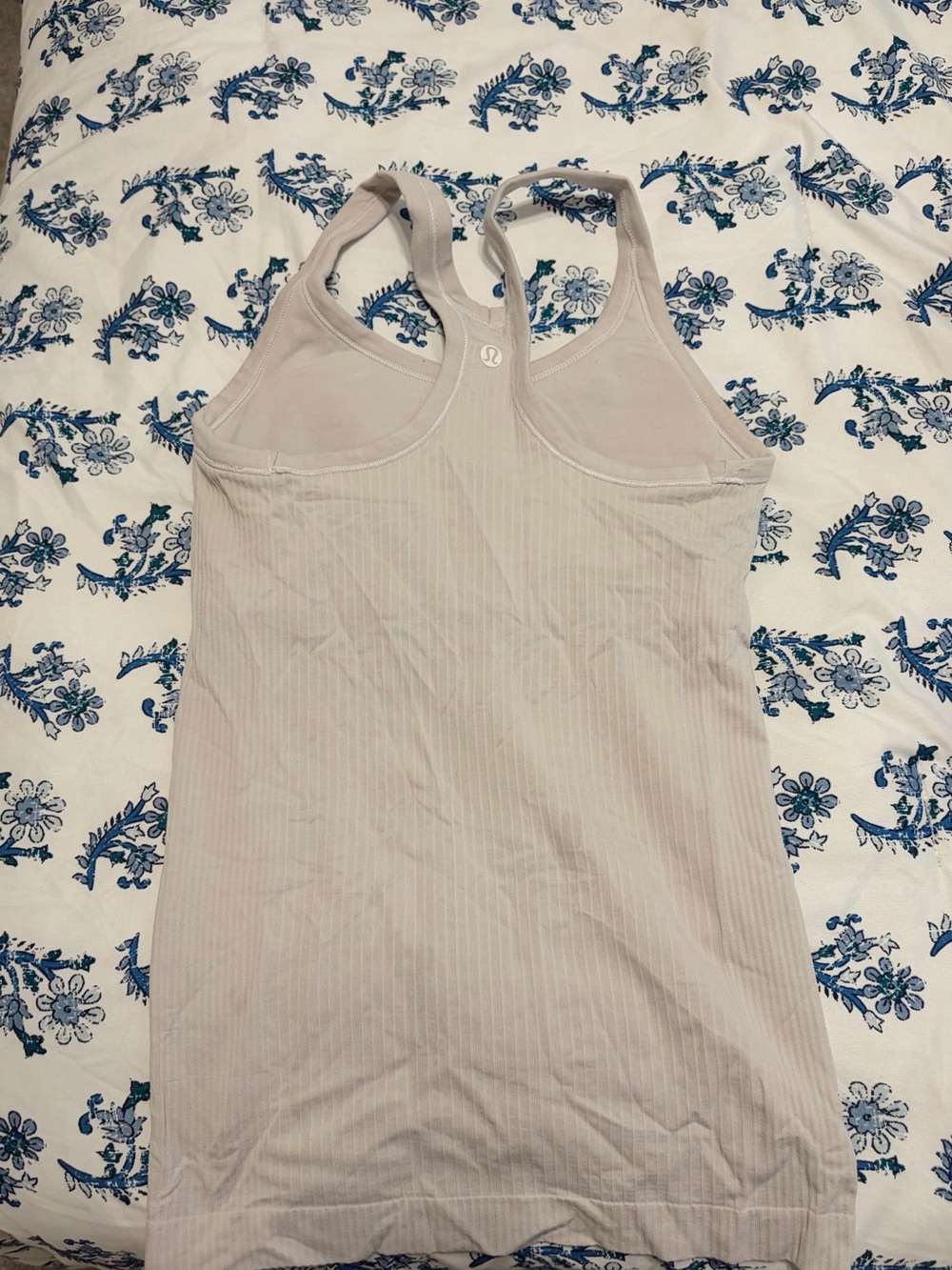 lululemon ebb to street tank - Cream - Picture 2 of 2